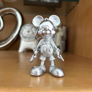 NEW - Baublebar X Disney Mickey Mouse Bag Charm - Silver